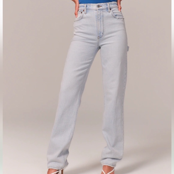 Abercrombie & Fitch 90s Straight Ultra High Rise - Picture 3 of 7